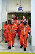 Shuttle astronauts