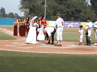 Baseball wedding July 19/03