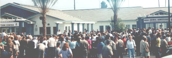 Animal Shelter Opening, Aug. 10, 2001