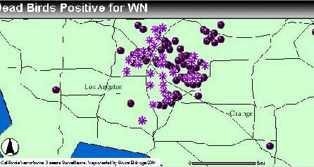 WNV map, 6/18