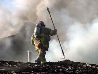 Sunfield LBCC fire Jan. 24/06