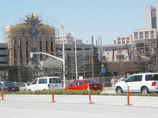 QW Bay construction, August 7, 2003
