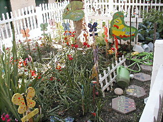 Mrs. Crane's garden, April 2004
