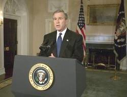 Pres. Bush on capture of Saddam Hussein