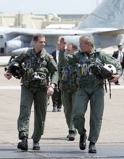 Pres. Bush declares Iraq combat ended, May 1/03