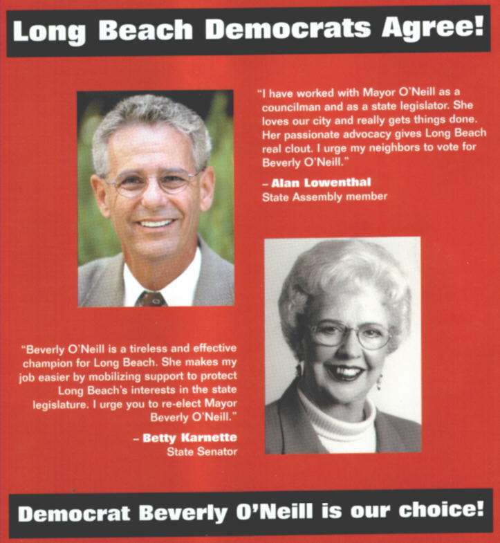 O'Neill Democrat mailer, May '02